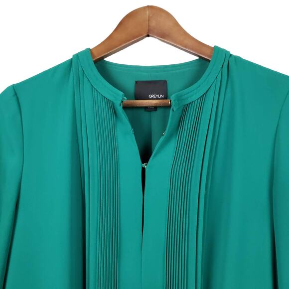 Greylin Shift Dress Loose Fit Belted - S - Picture 2 of 5